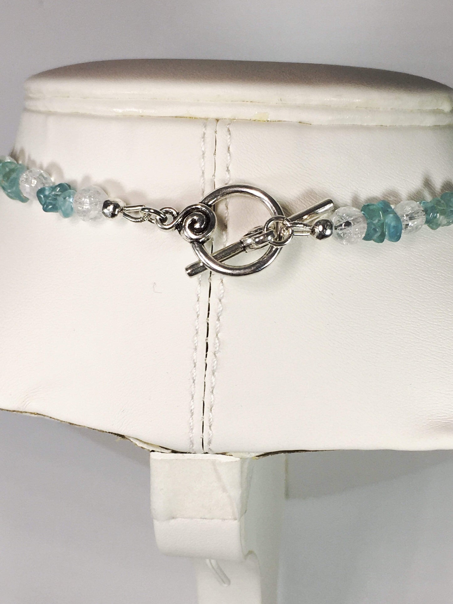Necklace Apatite Air Necklace Jewelz Galore Apatite Gemstone Air Necklace | Jewelz Galore | Handmade Jewellery