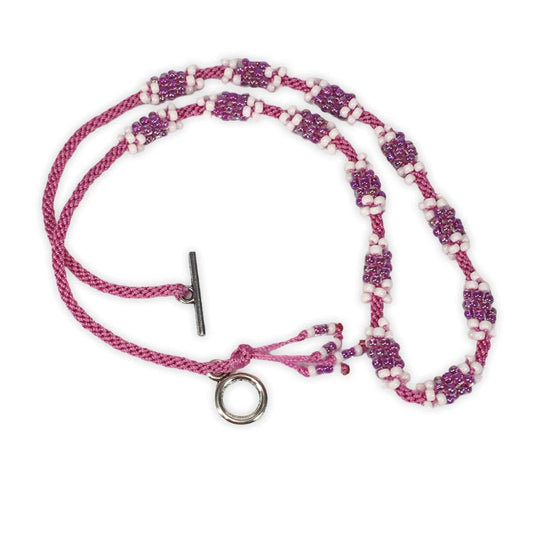 Necklace Beaded Kumihimo Necklace Jewelz Galore Handmade Beaded Kumihimo Necklace | Jewelz Galore | Jewellery Online
