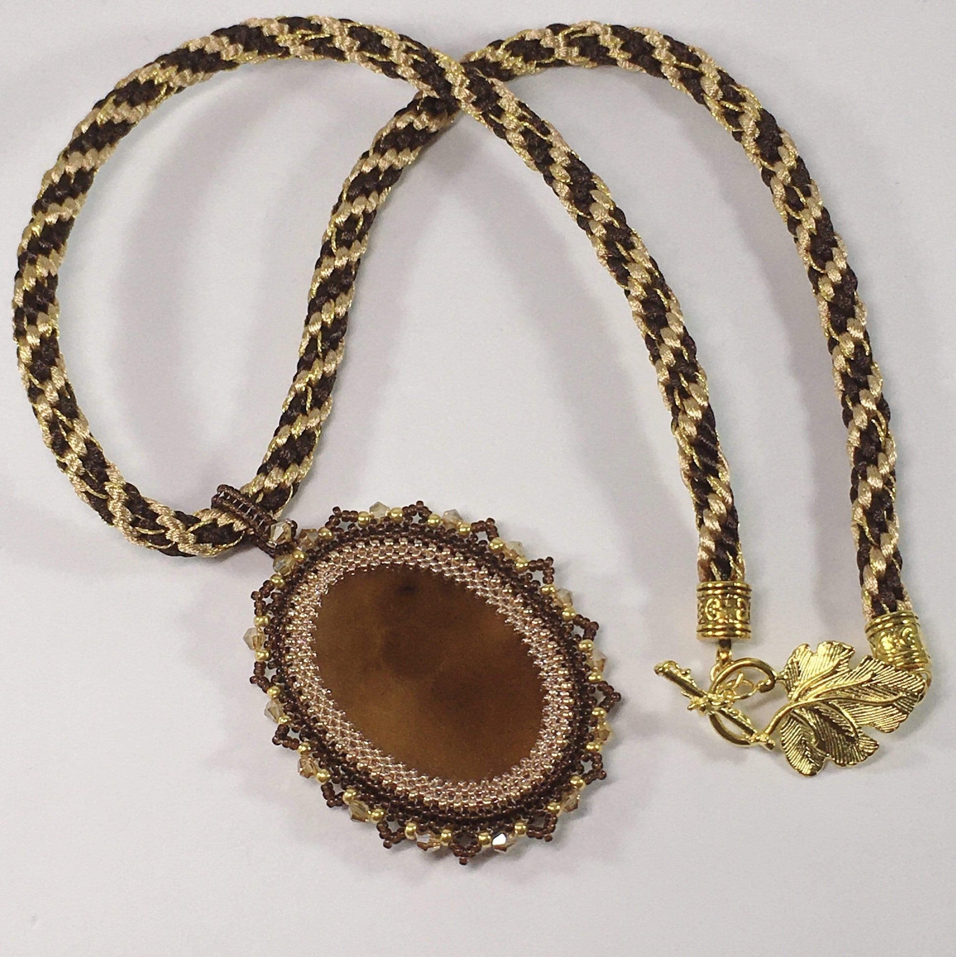 Necklace Brown Onyx Pendant Necklace Jewelz Galore Beaded Brown Onyx Gemstone Necklace | Jewelz Galore | Jewellery
