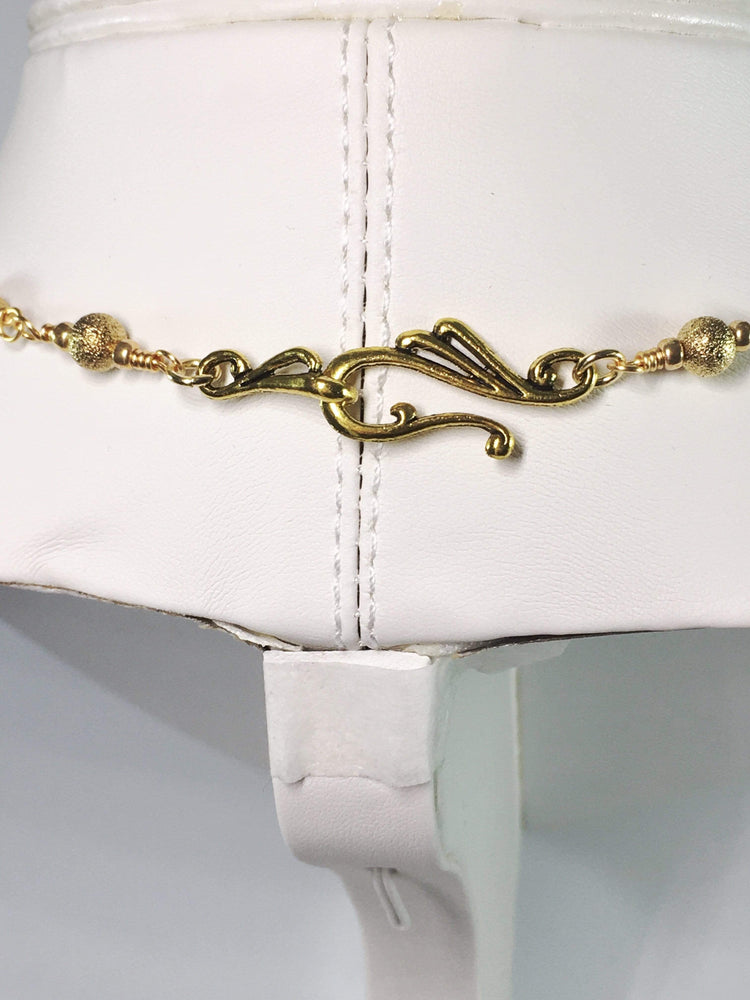 Handmade Carnelian Kumihimo Gemstone Necklace Clasp
