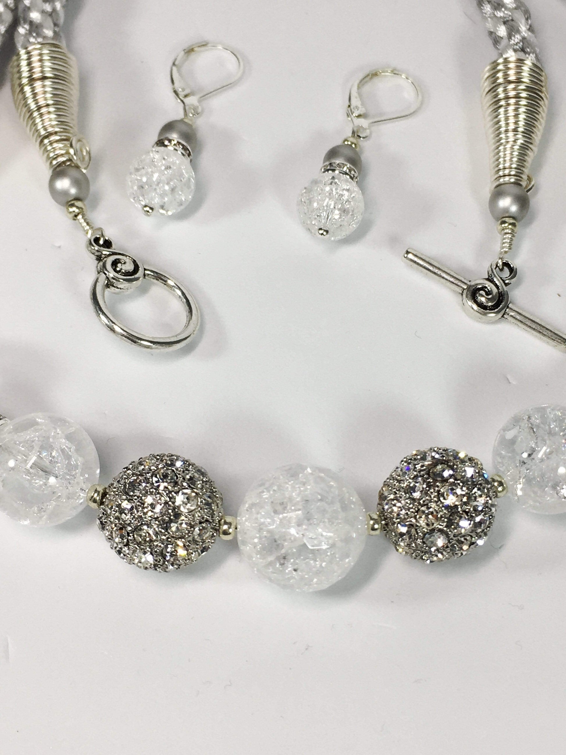 Necklace Crackled Quartz Necklace Set Jewelz Galore Crackled Quartz Necklace Set | Jewelz Galore | Jewellery