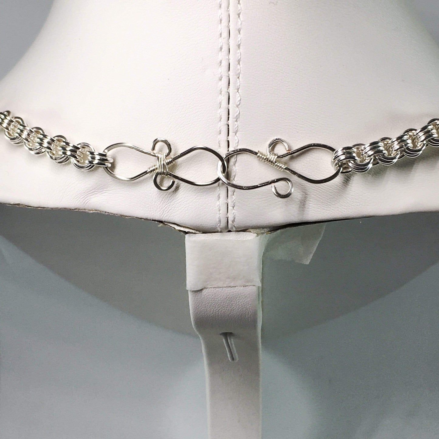 Handmade Clear Crackled Quartz Gemstone And Swarovski Elements Icicle Bridal Necklace Set Clasp