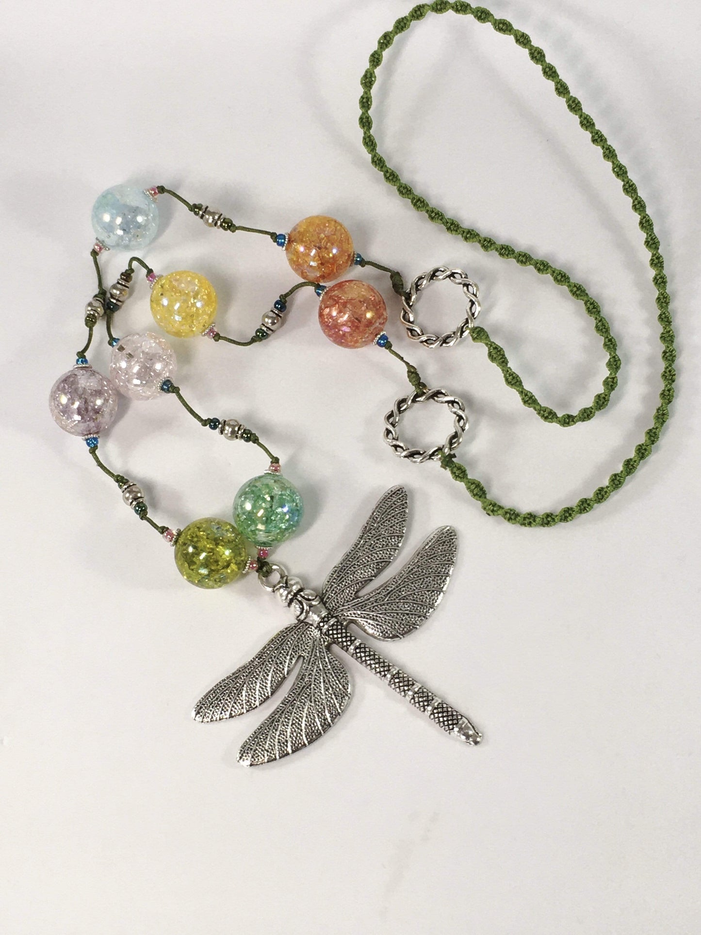 Necklace Rainbow Quartz Dragonfly Necklace Jewelz Galore Rainbow Dragonfly Necklace | Jewelz Galore | Jewellery